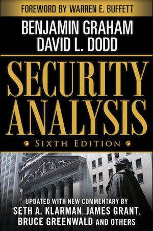 《证劵分析》Security Analysis